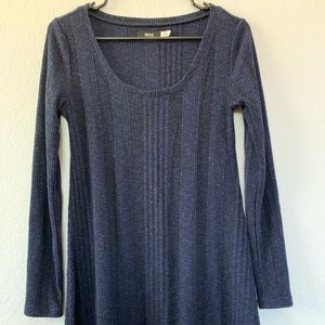 BDG Navy Sweater Dress - MEDIUM